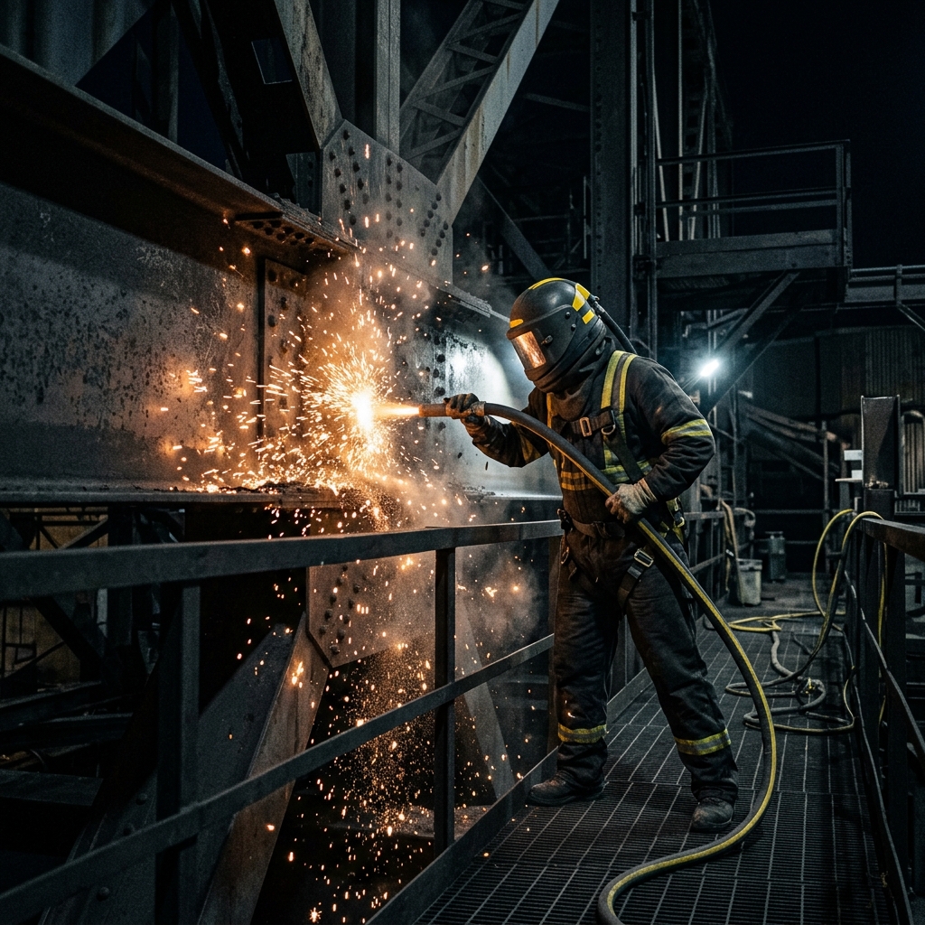 Sandblasting